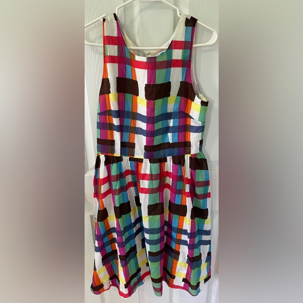 COPY - Ruby Belle swatch and listen sienna dress. Sz 12. Colorful geometric pat…